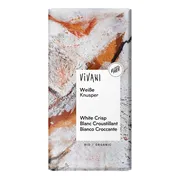 Vivani White Crisp Chocolade Reep 80GR