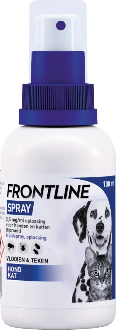 Frontline Anti Vlooien en Teken Spray 250 ml