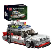 Mould King 10021 - Ghostbus - Ghostbusters Ecto 1 - 603 onderdelen - Compatible met de bekende merken
