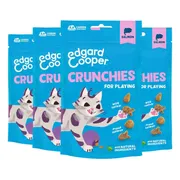 4x Edgard & Cooper Adult Crunchies Kattensnack Zalm 50 gr