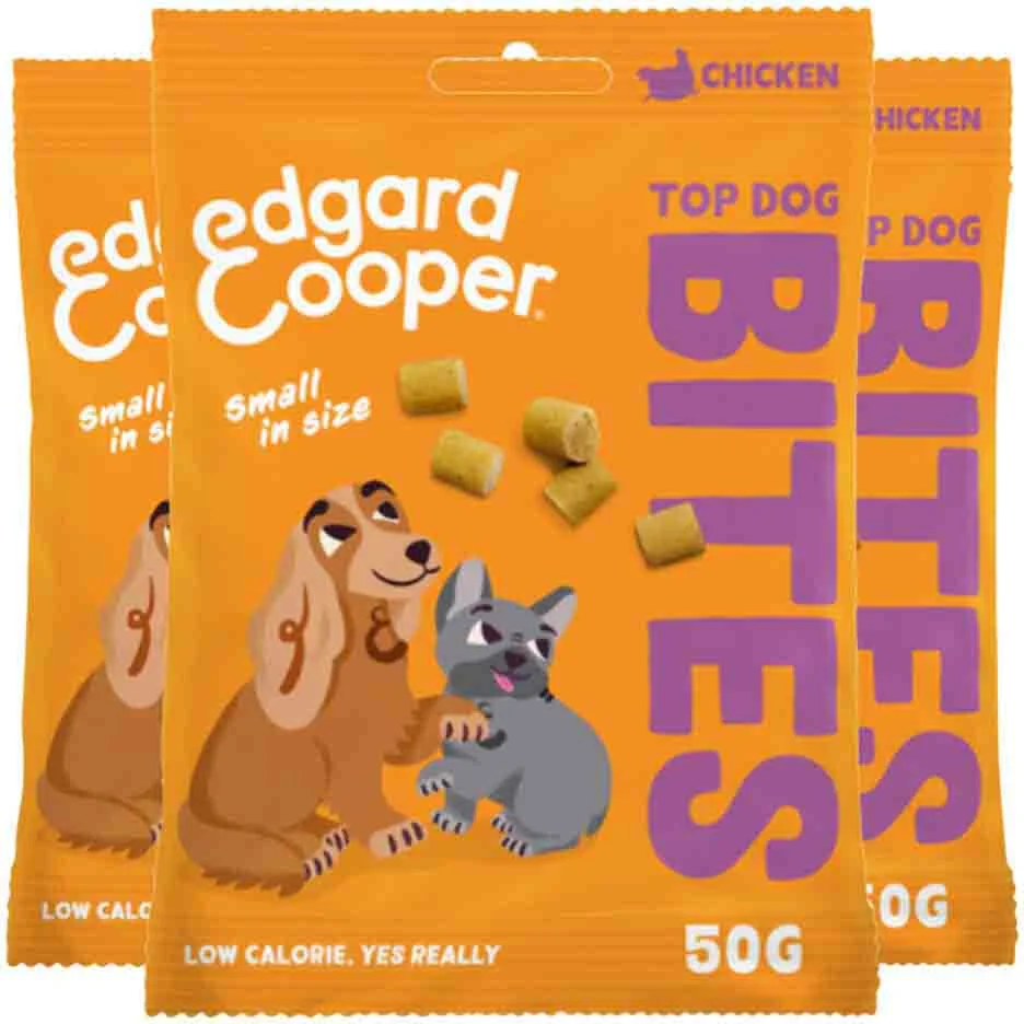 3x Edgard & Cooper Adult Bite S Kip 50 gr