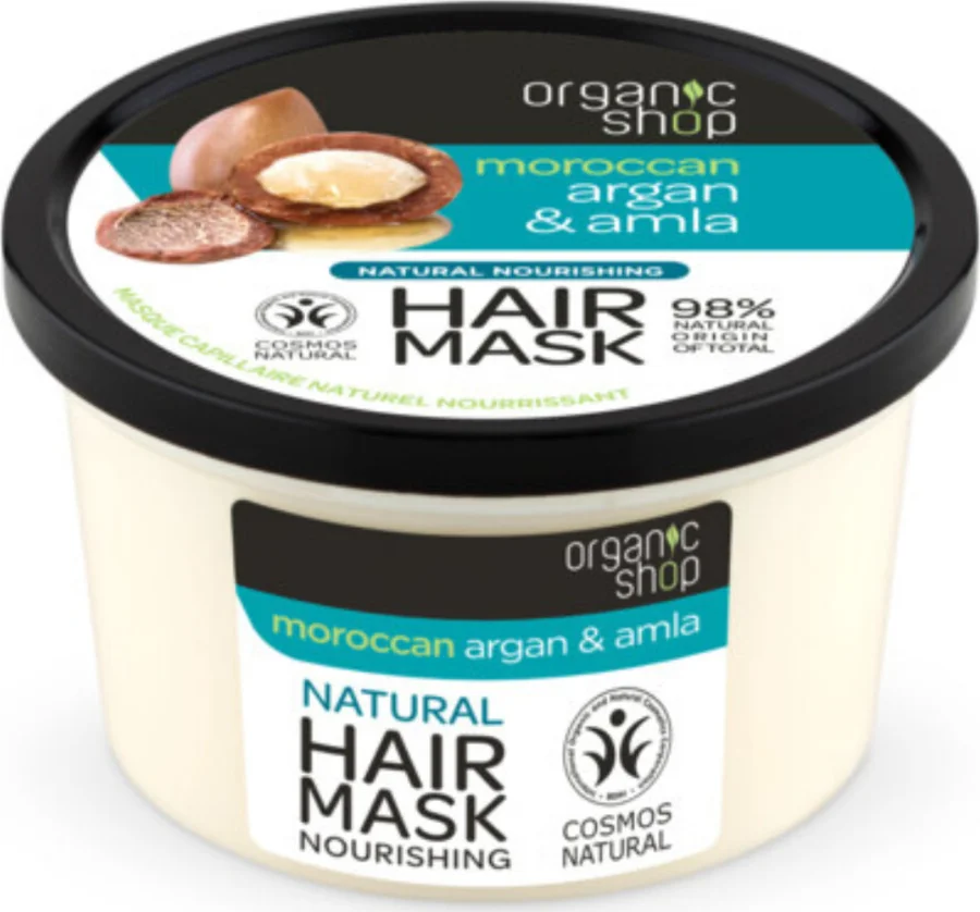 3x Organic Shop Haarmasker Argan & Amla 250 ml
