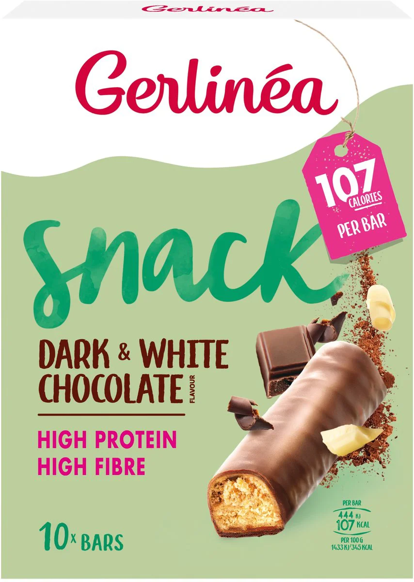 Gerlinea Repen Pure & Witte Chocolade 10 x 31 gr
