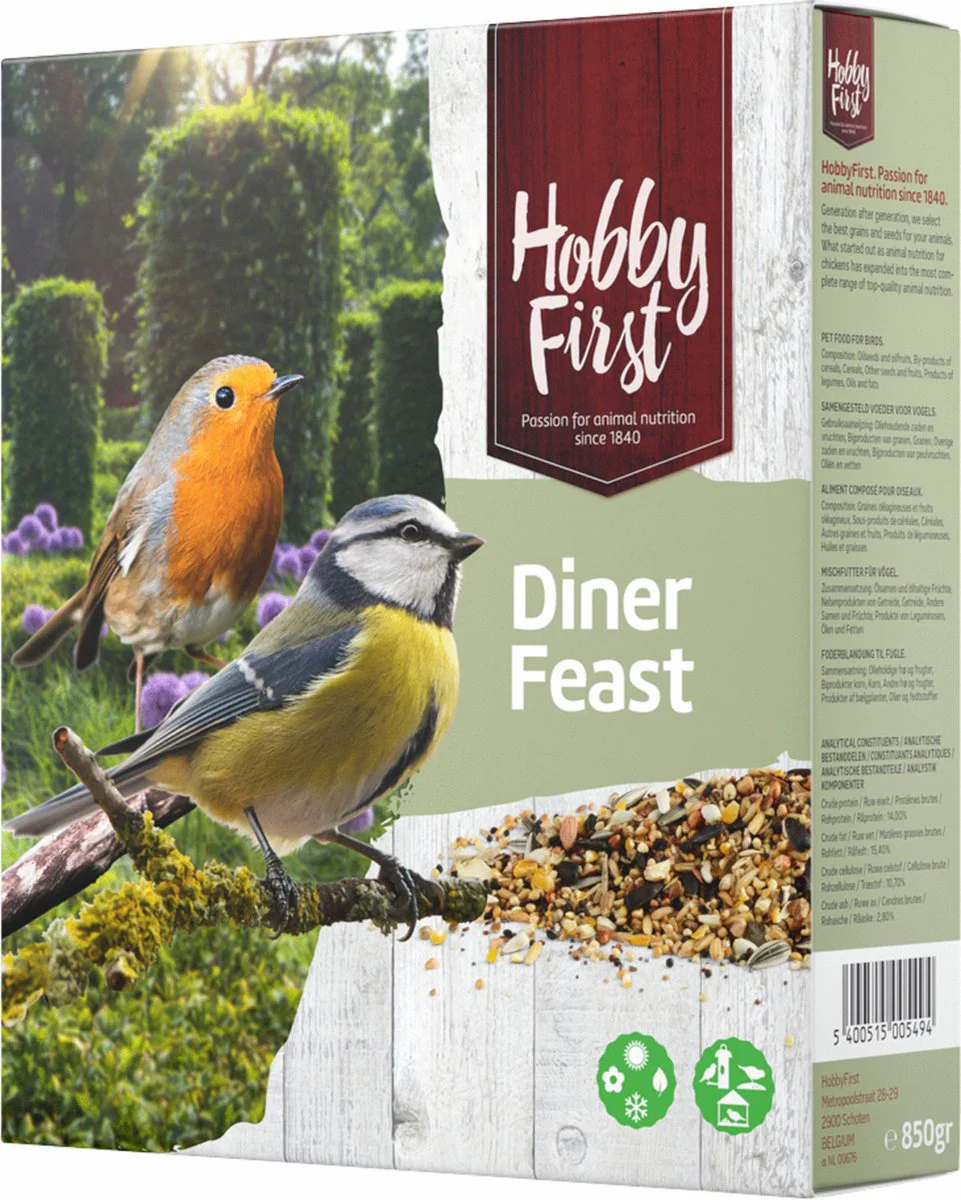 HobbyFirst Wildlife Diner Feast 850 gr