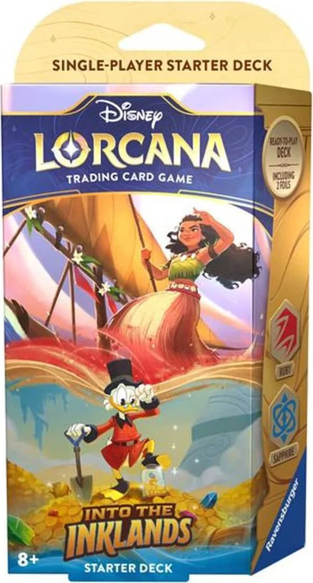 Disney Lorcana Into the Inklands Starter Deck Pongo & Peter Pan