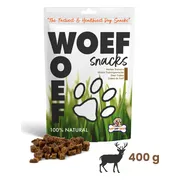 Woef Woef Hondensnack Hert Trainers M 400 gr