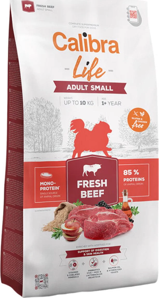 Calibra Life Adult Small & Medium Hondenvoer Rund 6 kg