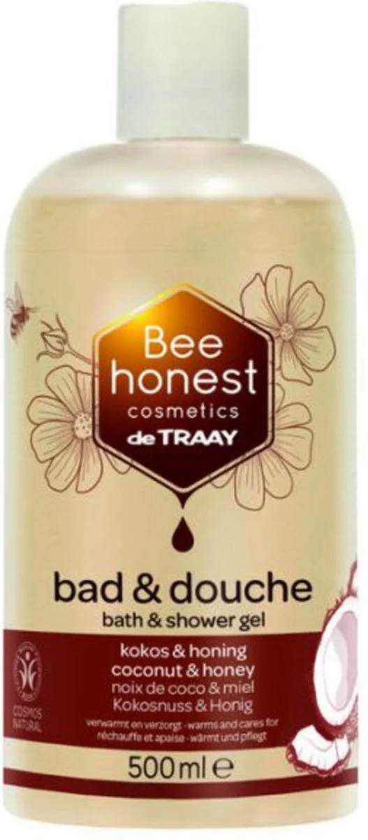 Bee Honest Bad & Douche Kokos & Honing 500ML