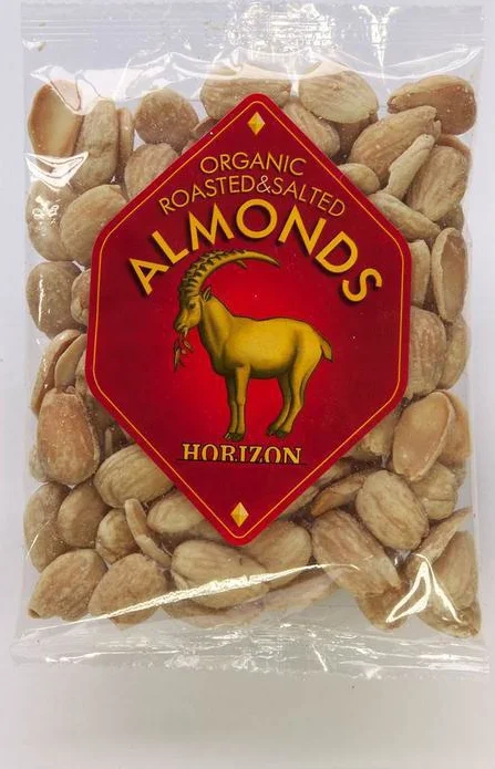 Horizon Organic Roasted & Salted Almonds 100GR