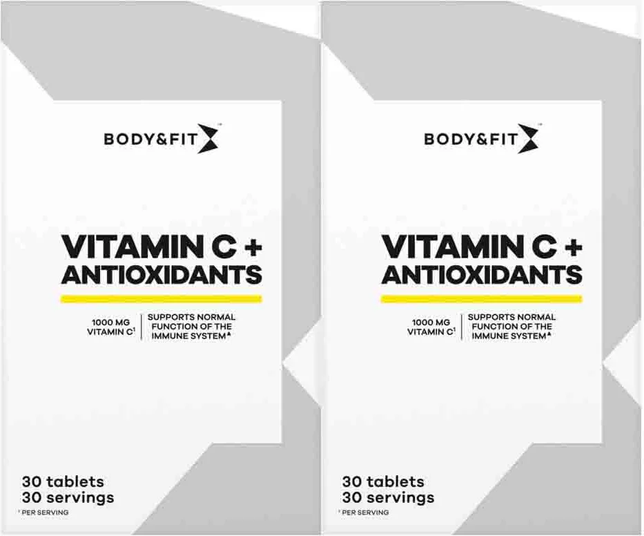 2x Body & Fit Vitamin C + Antioxidant 30 tabletten