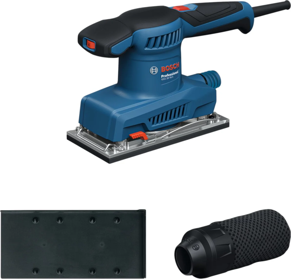 Bosch Professional PRO GSS 20-18 A Vlakschuurmachine 200W - 0601070101
