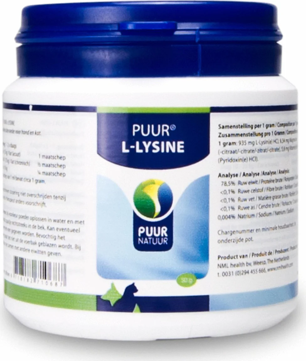 PUUR L-Lysine Compleet 50 gr