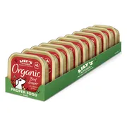 11x Lily's Kitchen Hondenvoer Nat Organic Supper Rund 150 gr