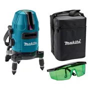 Makita SK10GDZ Accu Kruislijnlaser Groen 12V Max Basic Body met Tas