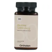 Ortholon Biotine 5000mcg 120CP
