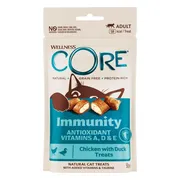 Wellness Core Kattensnack Immunity - Kip & Eend 50 gr