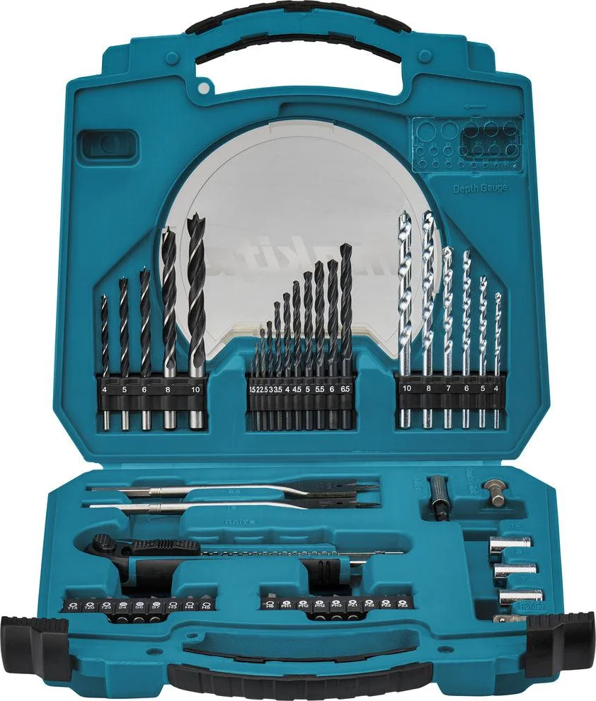 Makita D-42014 Boor- en Schroefbitset 50-delig in koffer