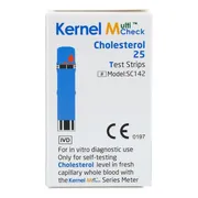 MultiCheck Glucose & Cholesterol Teststrips 25ST