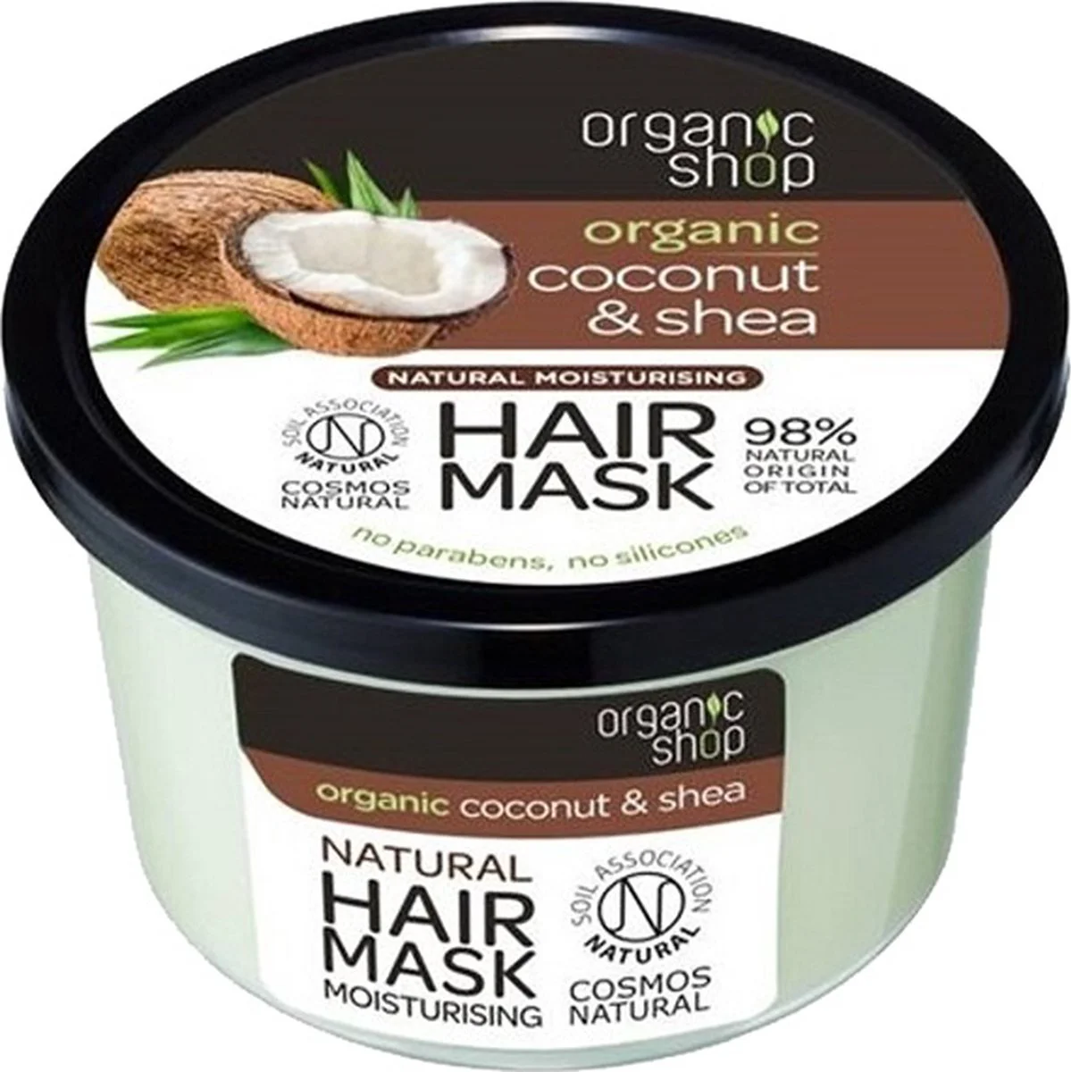 Organic Shop Haarmasker Coconut & Shea 250 ml
