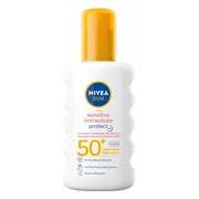 3x NIVEA Sun Sensitive Anti-Allergie Zonnebrand Zonnebrand Spray SPF 50 200 ml