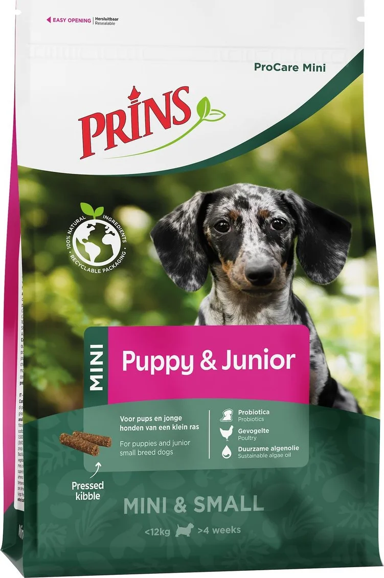 Prins ProCare Mini Hondenvoer Puppy & Junior 12 kg