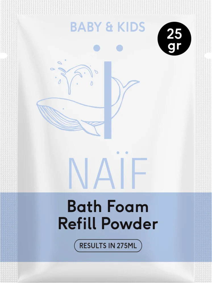 Naif Baby & Kids Badschuim Navulpoeder 25 gr