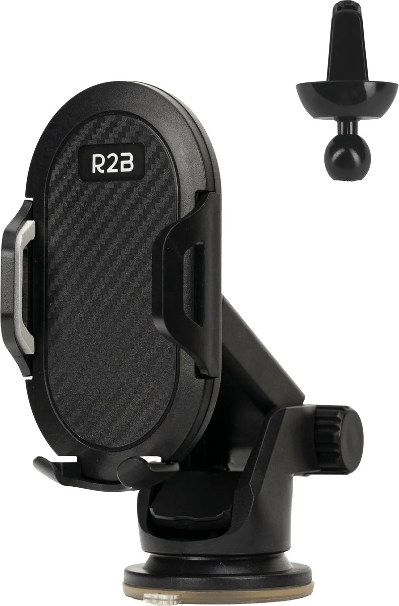 R2B Telefoonhouders Auto Zuignap - Raam/Dashboard/Ventilatie - Telefoonhouder Auto - Gsm Houder Auto - Autohouder - Mobiel Houder Auto - Telefoon Houder - Auto Telefoonhouder - Phone Holder Car