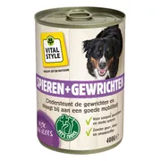 Vitalstyle Hondenvoer Blik Spier & Gewrichten 400 gr