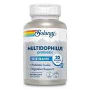 Solaray Multidophilus Probiotic 12 Capsules 100VCP