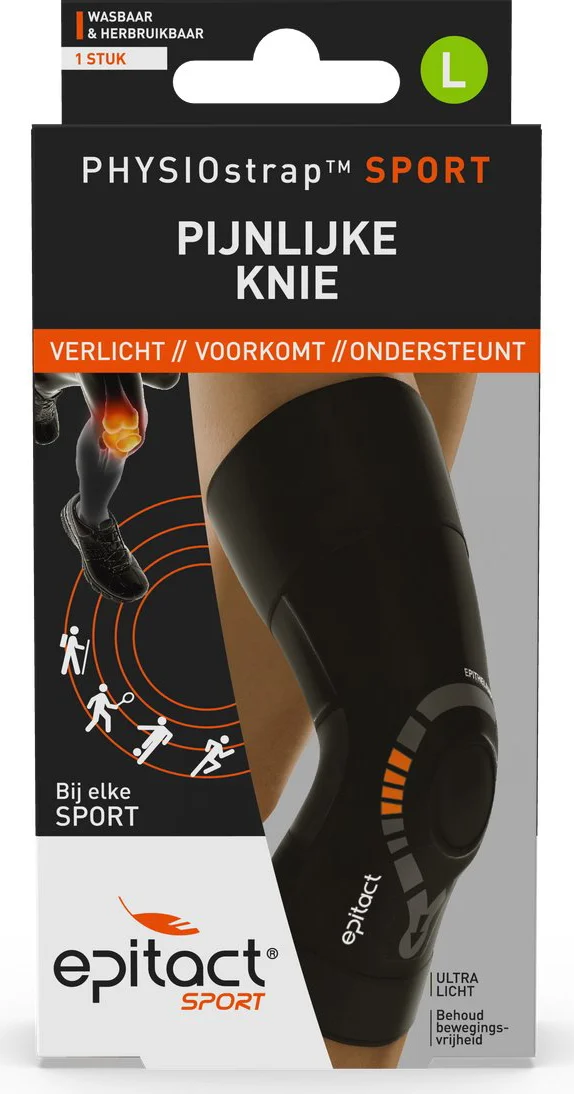 Epitact Physiostrap Sport Kniebeschermer Maat L