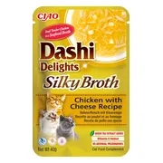 Ciao Dashi Delights Silky Broth Kattenvoer Nat Chicken & Cheese 40 gr