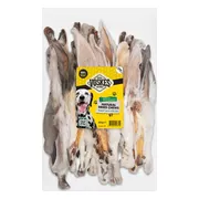 Voskes Hondensnack Konijnenoren met Vacht 400 gr