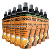 9x Isostar Fast Hydration Orange 500 ml