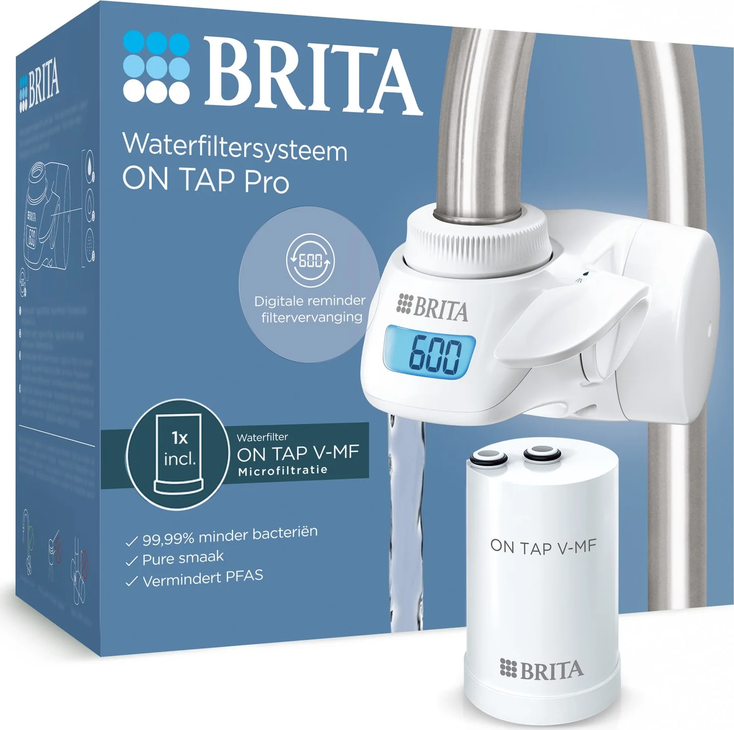 Brita Waterfiltersystem On Tap Pro V-MF - voor op de kraan