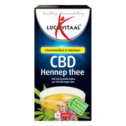 10x Lucovitaal Thee Hennep CBD 20 stuks