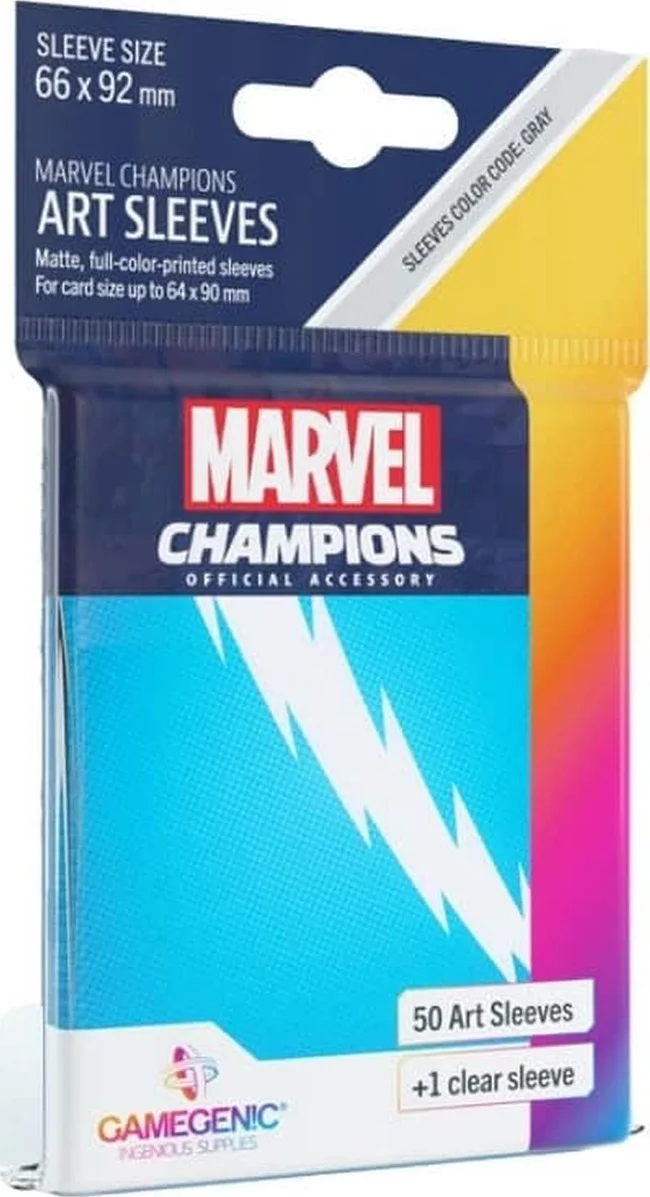 Sleeves Marvel Champions - Quicksilver (50+1)