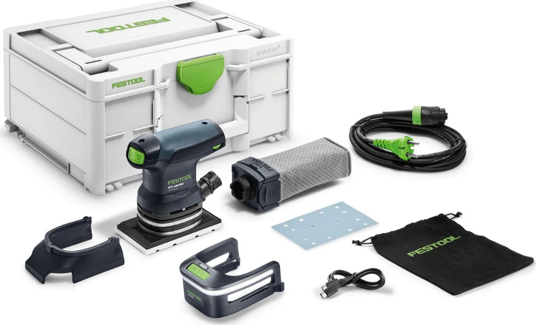 Festool RTS 400 REQ-Plus Vlakschuurmachine in Systainer - 578926