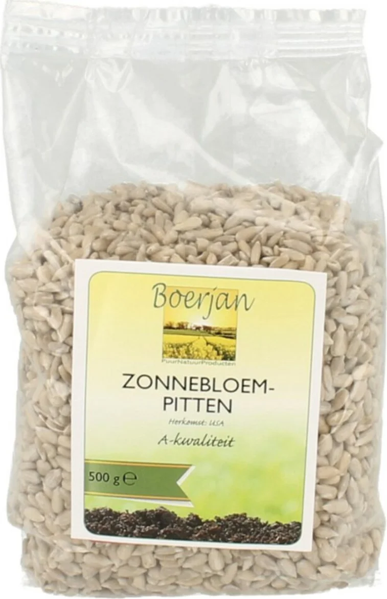 Boerjan Zonnebloempitten 500GR