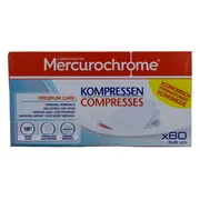 Mercurochrome Kompressen 5x5cm 60ST