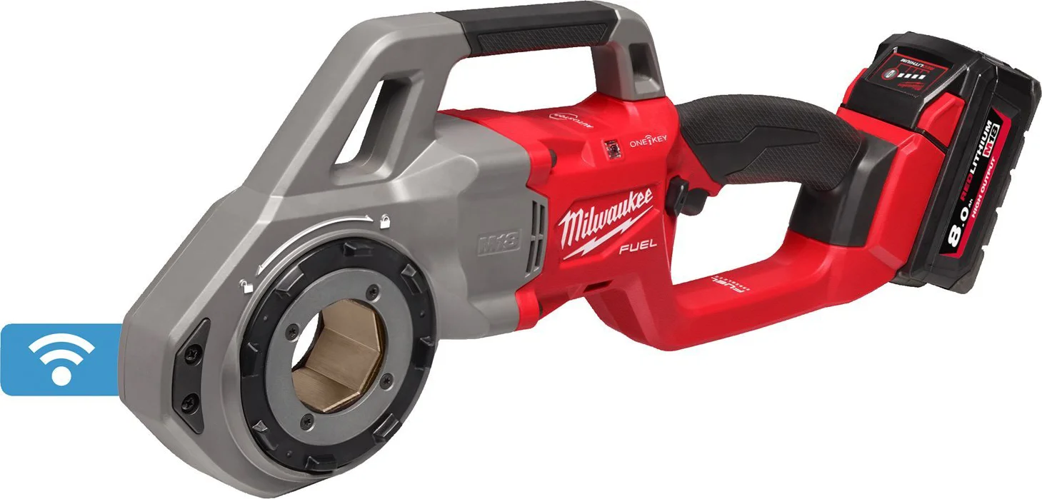 Milwaukee M18 FUEL™ FPT114-802C ONE-KEY™ Accu draadsnijder 1 1/4" 18V 8.0Ah in koffer - 4933499198