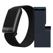 WHOOP 5.0 Peak Zwart Abonnement 1 Jaar + WHOOP 5.0 SuperKnit Luxe Band Donkerblauw
