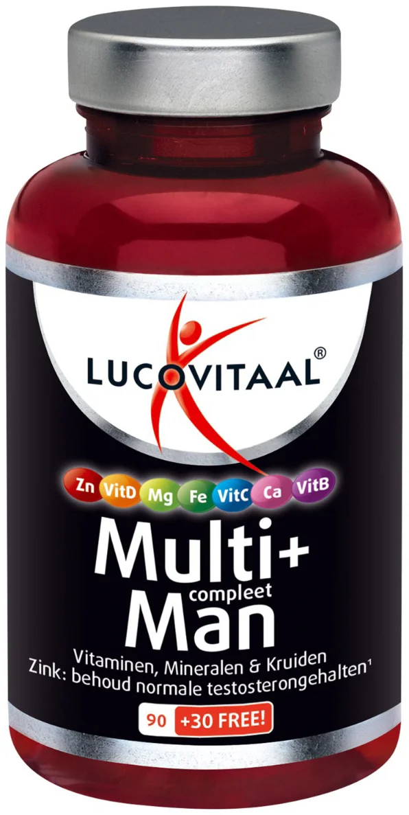Lucovitaal Multi + Compleet Man 120 tabletten
