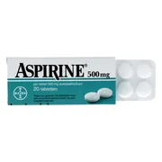 Aspirine 500mg Tabletten 20TB