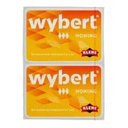 Wybert Honing Keelpastilles Duoverpakking 50GR