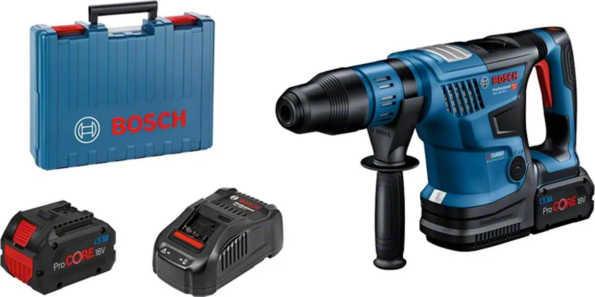 Bosch Professional GBH 18V-36 C Accu combihamer SDS-Max 7,0J 18V 5.5Ah in koffer - 0611915003