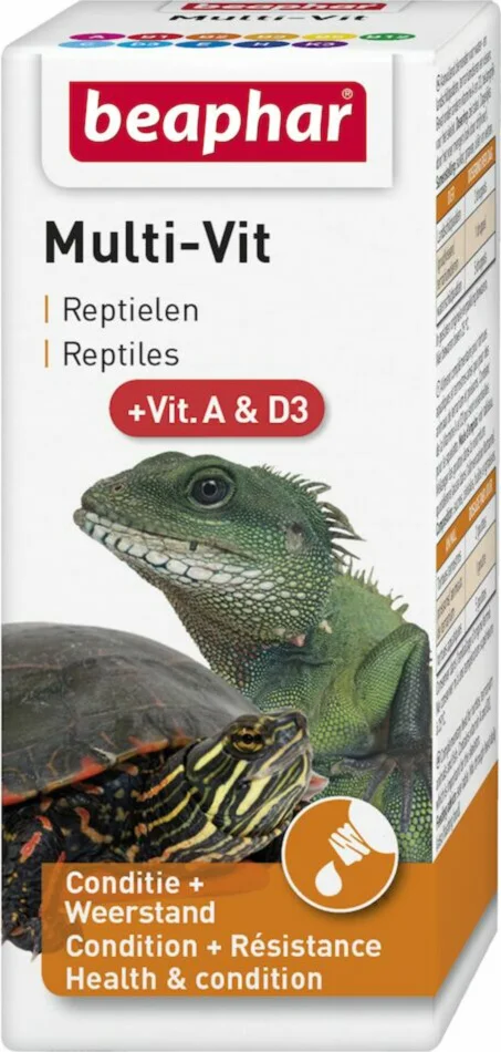 6x Beaphar Multi Vit Reptielen 20 ml