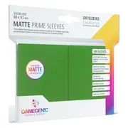 Gamegenic - Sleeves Matte Prime Green (100 Sleeves)
