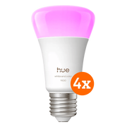 Philips Hue White and Color E27 1100lm 4-pack
