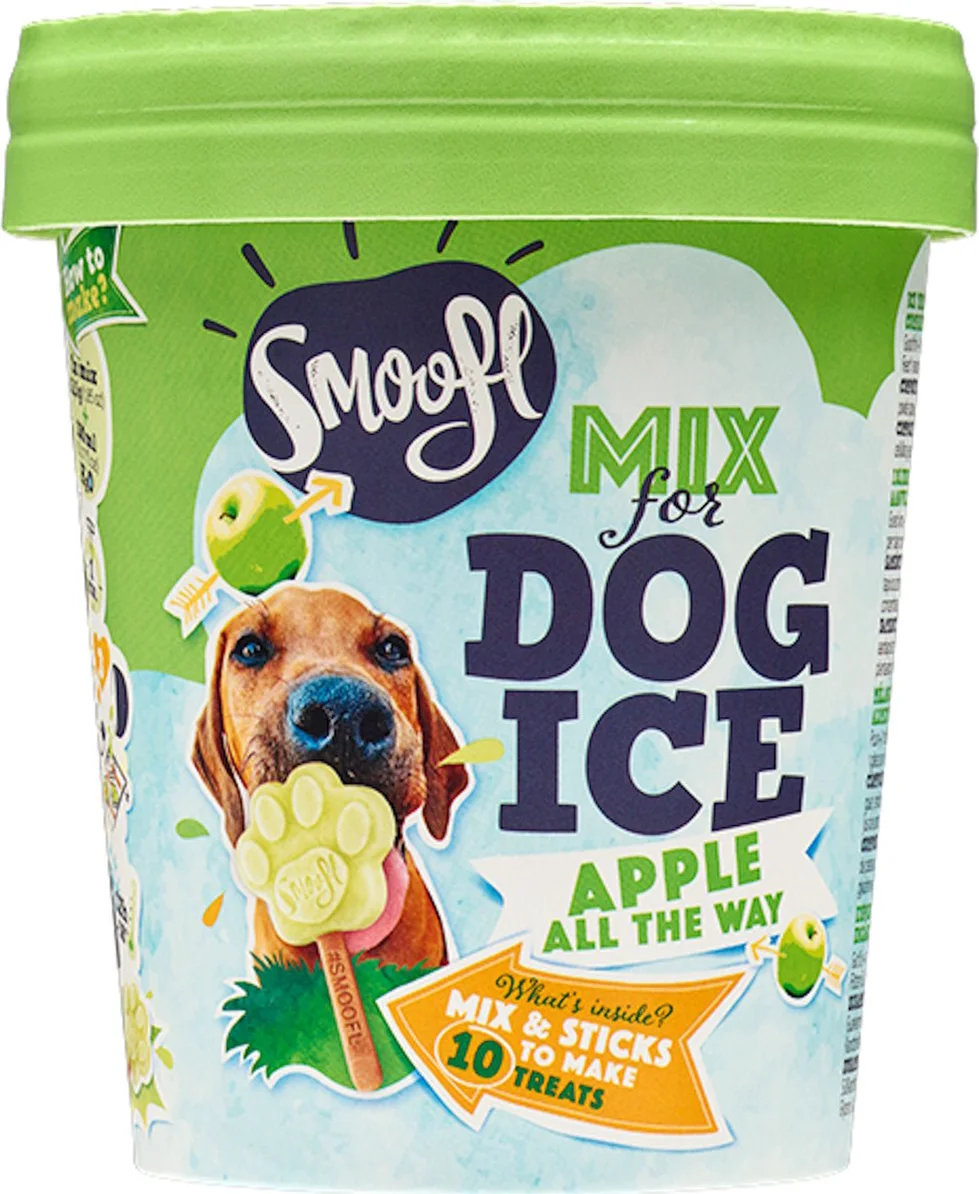 Smoofl Honden IJsmix Appel 160 gr