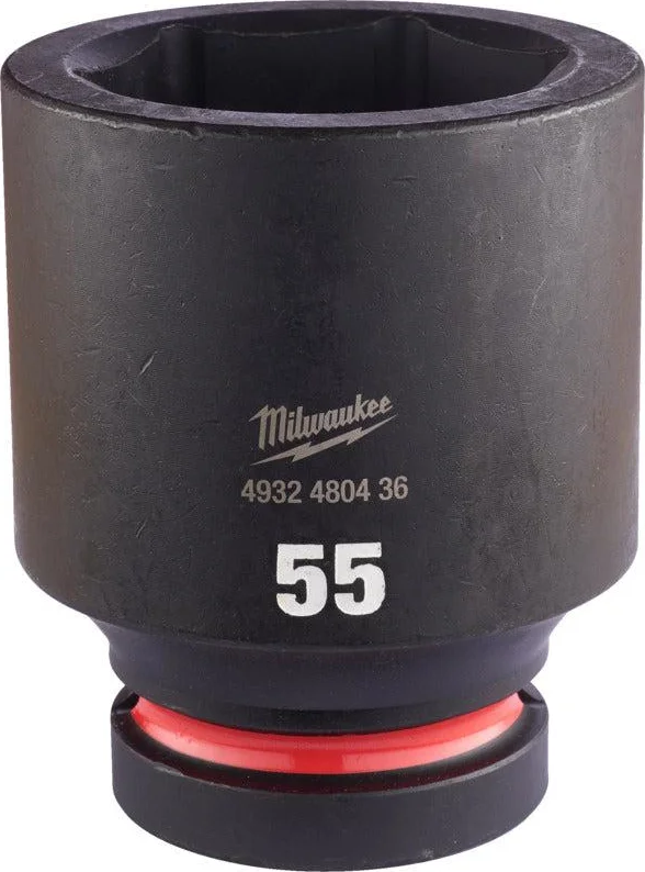 Milwaukee ShockWave™ Krachtdop 1" lang | 55 mm - 4932480436